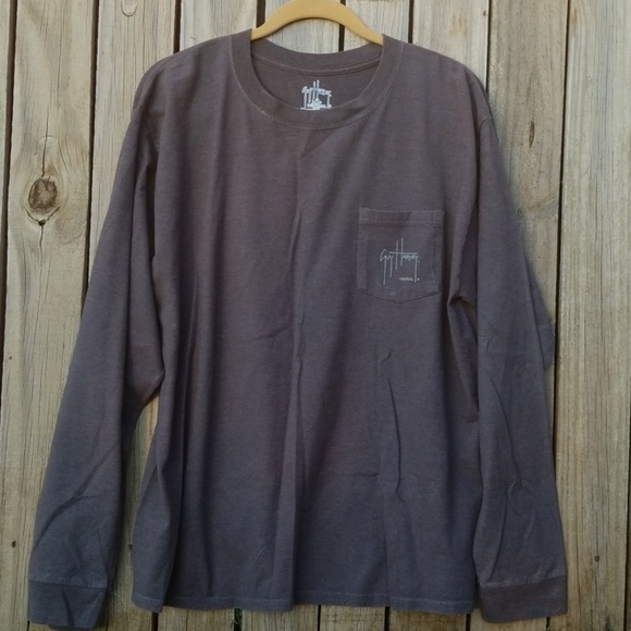 Guy Harvey Other - Guy Harvey | Gray Long Sleeve Shirt